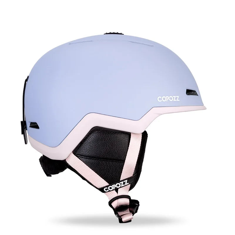 COPOZZ Ski Helmet Half-covered Anti-impact Skiing Helmet For Adult Men Women Ski Skateboard Snowboard Safety Helmet Female Male