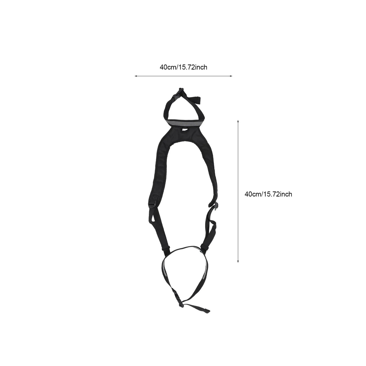 Black Outdoor Snowboard Strap Adjustable Ski Belt Durable Snowboard Carrying Tool Lightweight Accessory