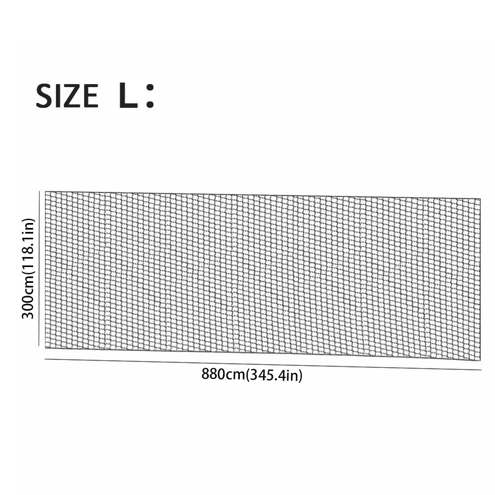 Soccer Backstop Net Soccer Practice Sports Netting Ball Sports Barrier Net for Backyard