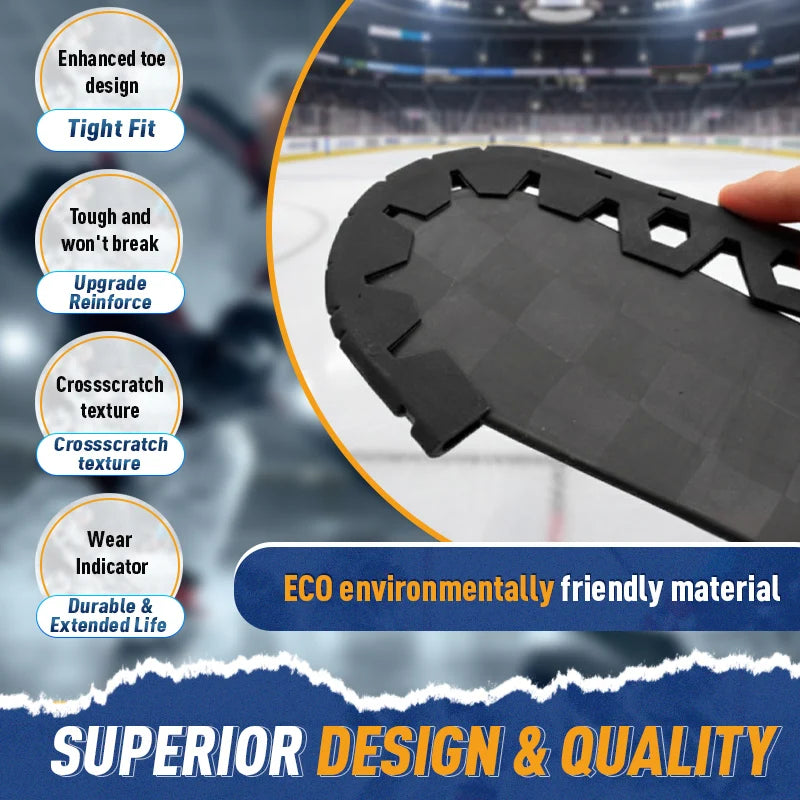 UICE Pro Ice Hockey Stick Blade Protector ECO Friendly Hockey Accessories 7mm Thickness High Toughness Hockey Training Equipment