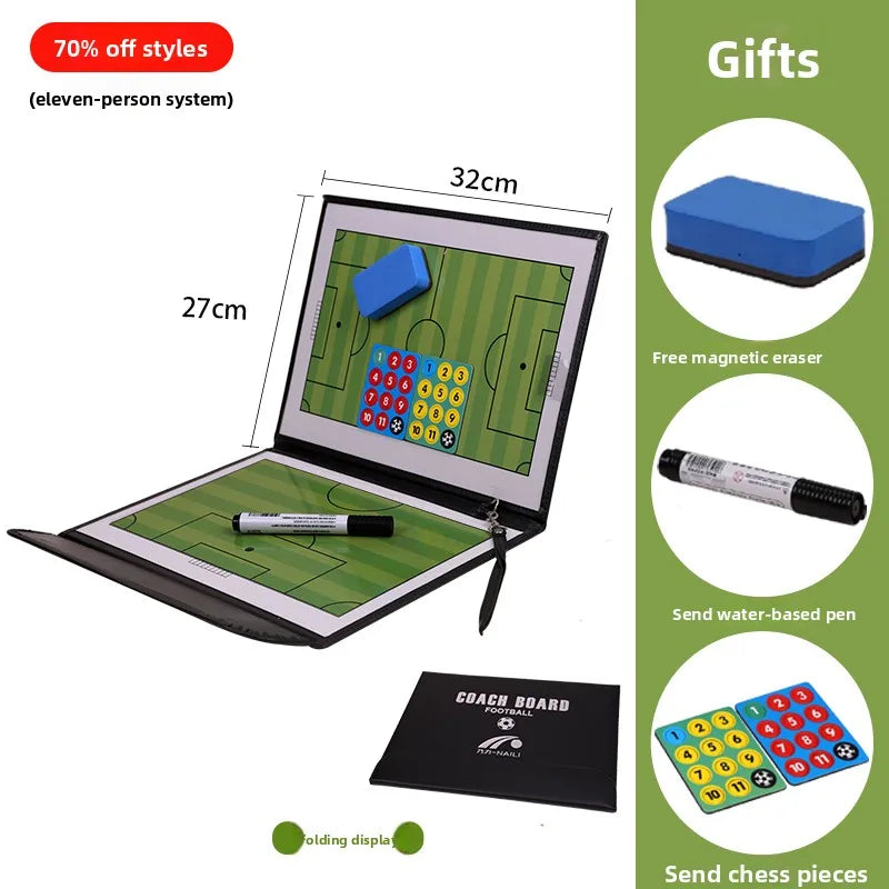 Professional Basketball Tactical Board Foldable Football Tactics Board Lightweight Tactical Plate Portable Sports Accessories