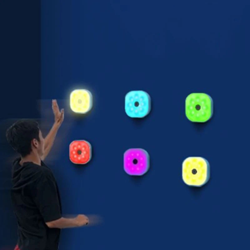 Multifunctional Football Reaction Training Light Multicolor Agile Training Lamp Small Reaction Lights Portable Sports Equipment