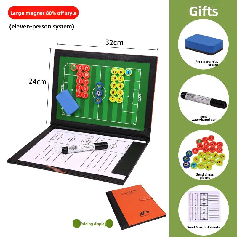 Professional Basketball Tactical Board Foldable Football Tactics Board Lightweight Tactical Plate Portable Sports Accessories