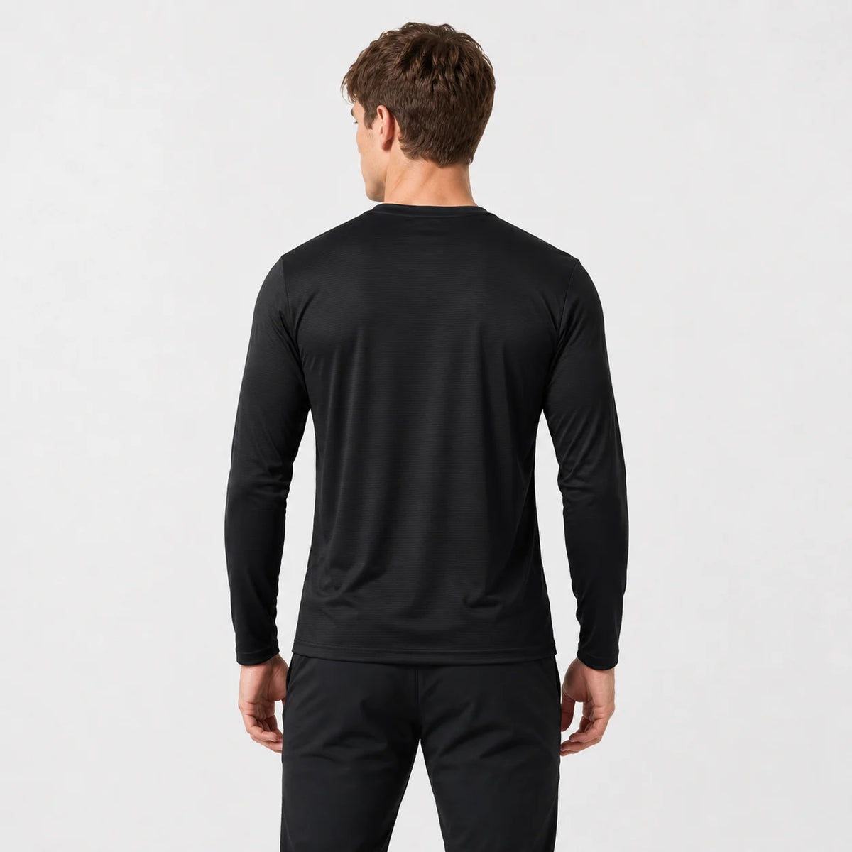 Men's Long Sleeve Quick Dry Sports T-Shirt UPF 50+ UV Protection Breathable Running Fishing Outdoor Workout Tee