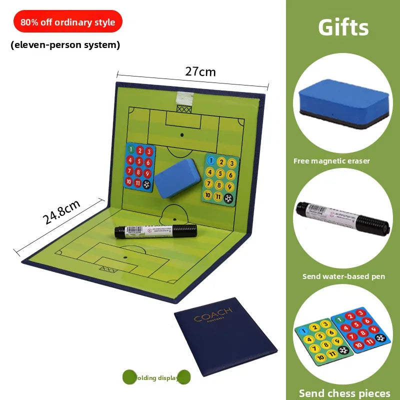 Professional Basketball Tactical Board Foldable Football Tactics Board Lightweight Tactical Plate Portable Sports Accessories