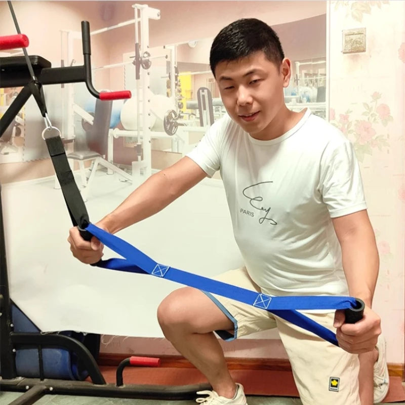Portable Chest Expander Muscle Training Pull Device Abdominal Exercises Durable Resistance Bands Professional Fitness Equipment