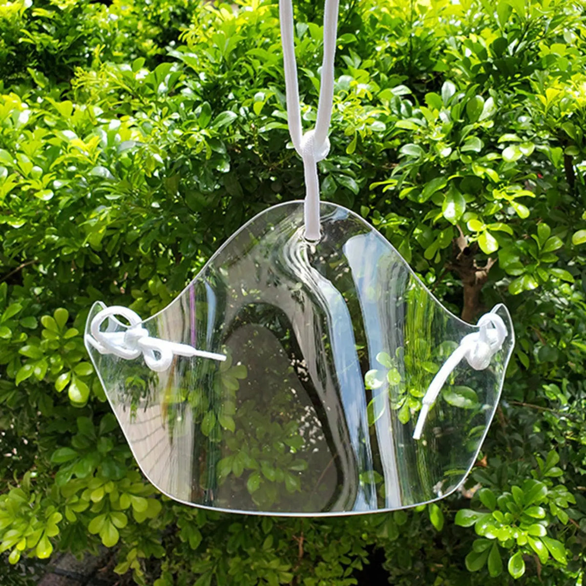 1x Ice Hockey  Goalie Universal Neck  Protector Goalie Junior Clear Hockey Goalie Throat Guard