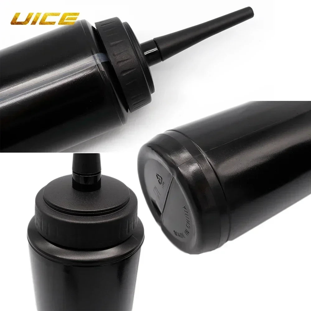 Ice Hockey Bottle Bucket 10pcs Hockey Water Bottle 1000ml Team Sports Bottle BPA Free For Ice Hockey Lacrosse Football Equipment