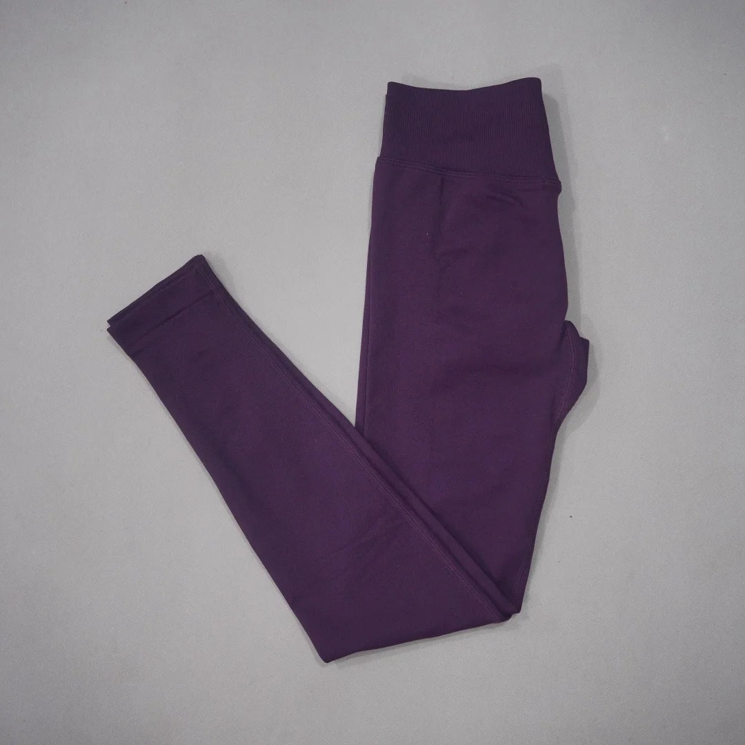 DF-LOGO New Women Seamless High Waist Yoga Leggings Butt Lifting Compression Tummy Control Gym Running Workout Slim Sports Pants