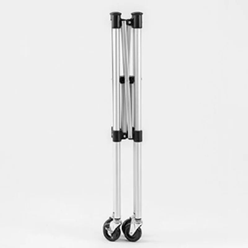 Foldable Tennis Coach Car Large Capacity Tennis Picking Basket Movable Balls Collection Baskets Portable Sports Accessories