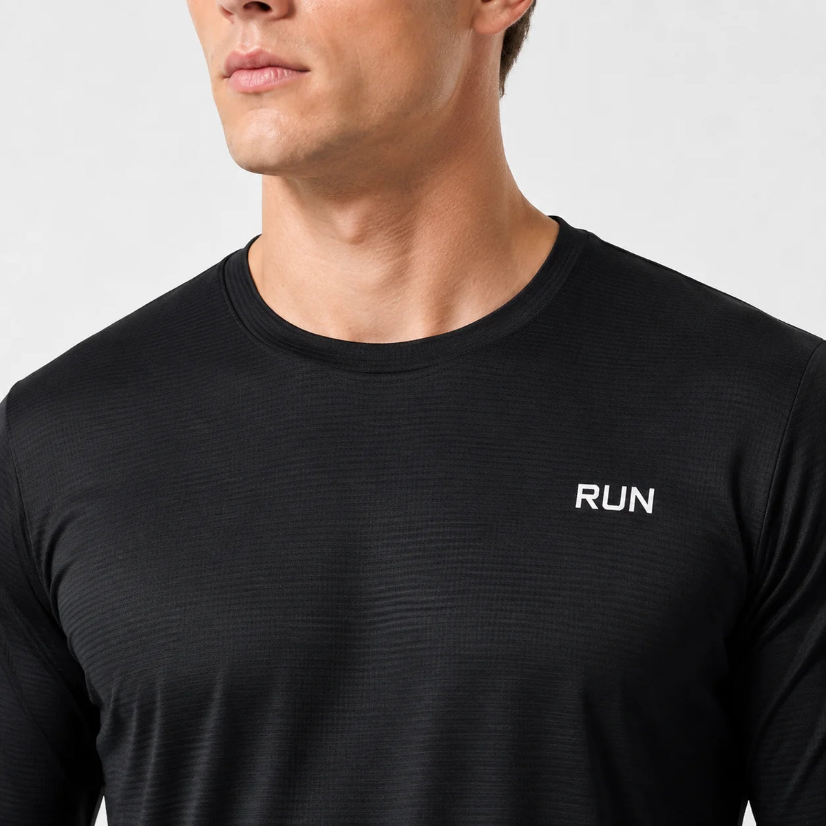 Men's Long Sleeve Quick Dry Sports T-Shirt UPF 50+ UV Protection Breathable Running Fishing Outdoor Workout Tee
