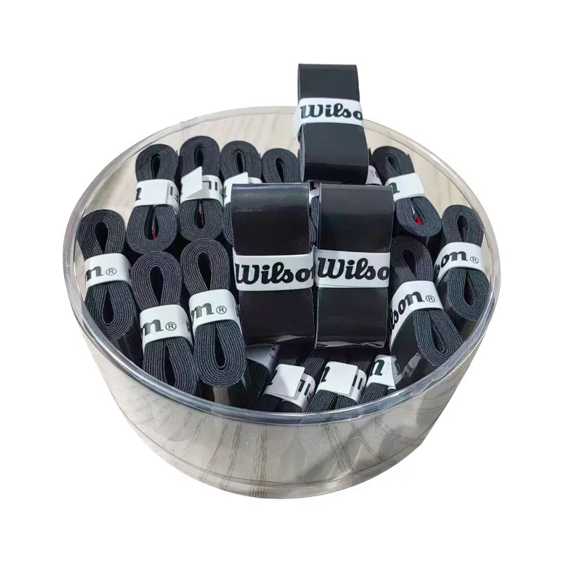 30PCS/LOT Wilson racket grip, sticky badminton tennis racket hand rubber sleeve, Tennis grip non slip,Badminton grip