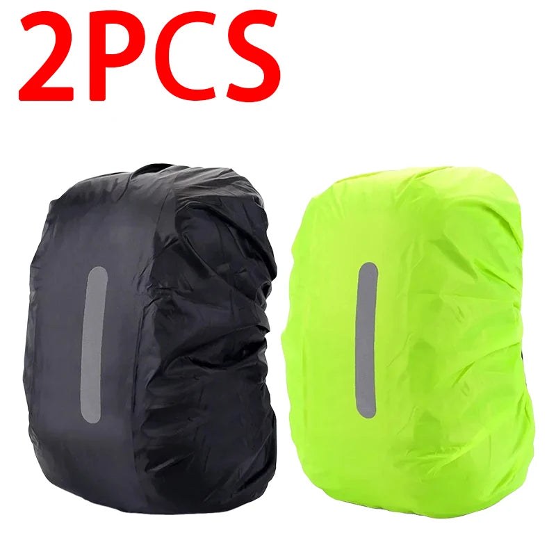 Waterproof Backpack Cover Ravel Safety Outdoor Backpack Cover Waterproof Rain Cap Cover