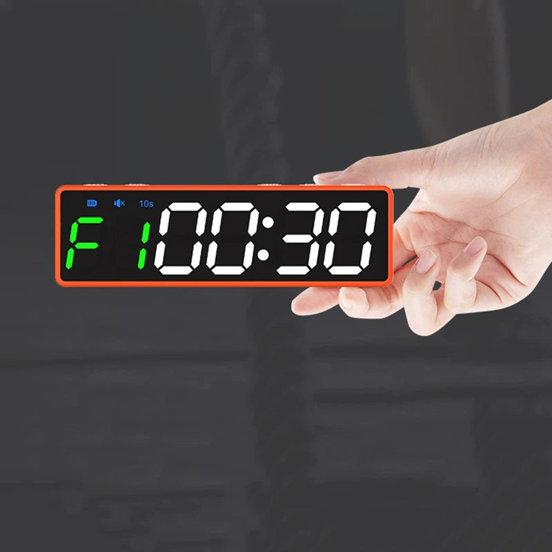 Mini Fitness Timer Multifunctional Lightweight Fitness Timer Durable Colorful Portable Timers Professional Sports Accessories