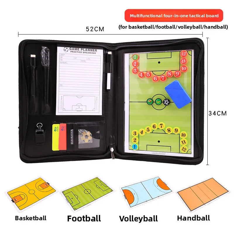 Professional Basketball Tactical Board Foldable Football Tactics Board Lightweight Tactical Plate Portable Sports Accessories