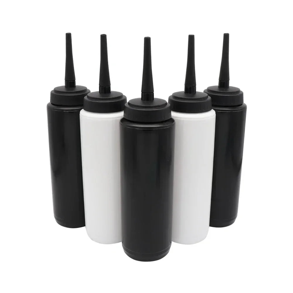 Ice Hockey Bottle Bucket 10pcs Hockey Water Bottle 1000ml Team Sports Bottle BPA Free For Ice Hockey Lacrosse Football Equipment
