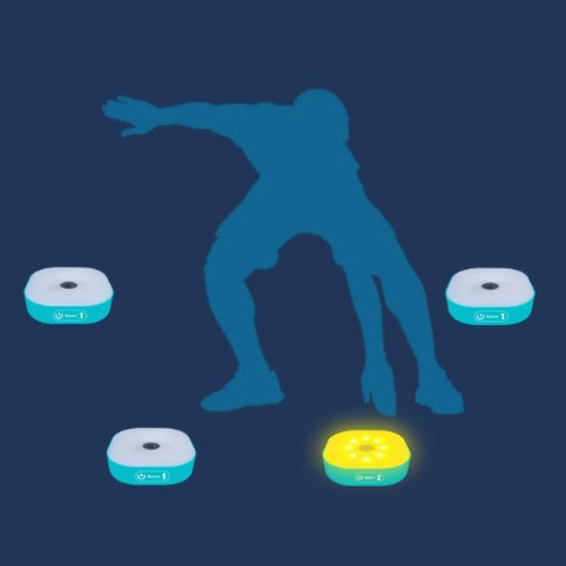 Multifunctional Football Reaction Training Light Multicolor Agile Training Lamp Small Reaction Lights Portable Sports Equipment