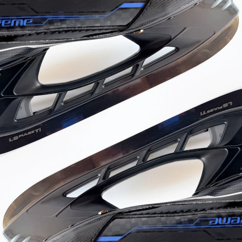 FIT2 FIT3 Heat Moldable Ice Hockey Skates Carbon Fiber Curv Composite Custom Fit Lightweight Pro Steel Blade Men Women