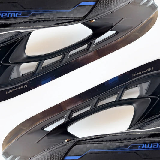 FIT2 FIT3 Heat Moldable Ice Hockey Skates Carbon Fiber Curv Composite Custom Fit Lightweight Pro Steel Blade Men Women