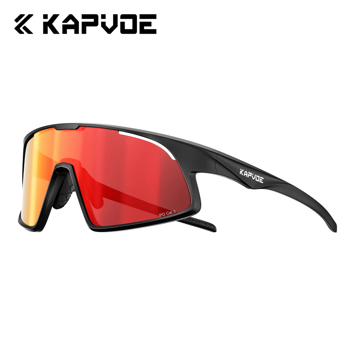 Kapvoe UV400 Outdoor Polarized Sports Glasses on Sale Cycling Sunglasses for Men Women Fishing Hiking Glasses Bike MTB Bicycle Outdoor Eyewear Running