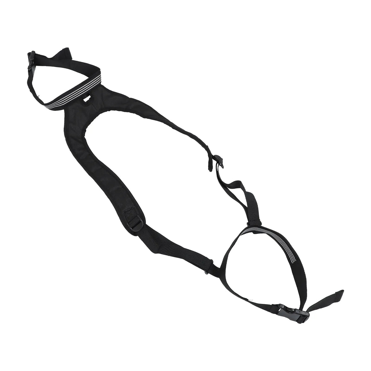 Black Outdoor Snowboard Strap Adjustable Ski Belt Durable Snowboard Carrying Tool Lightweight Accessory