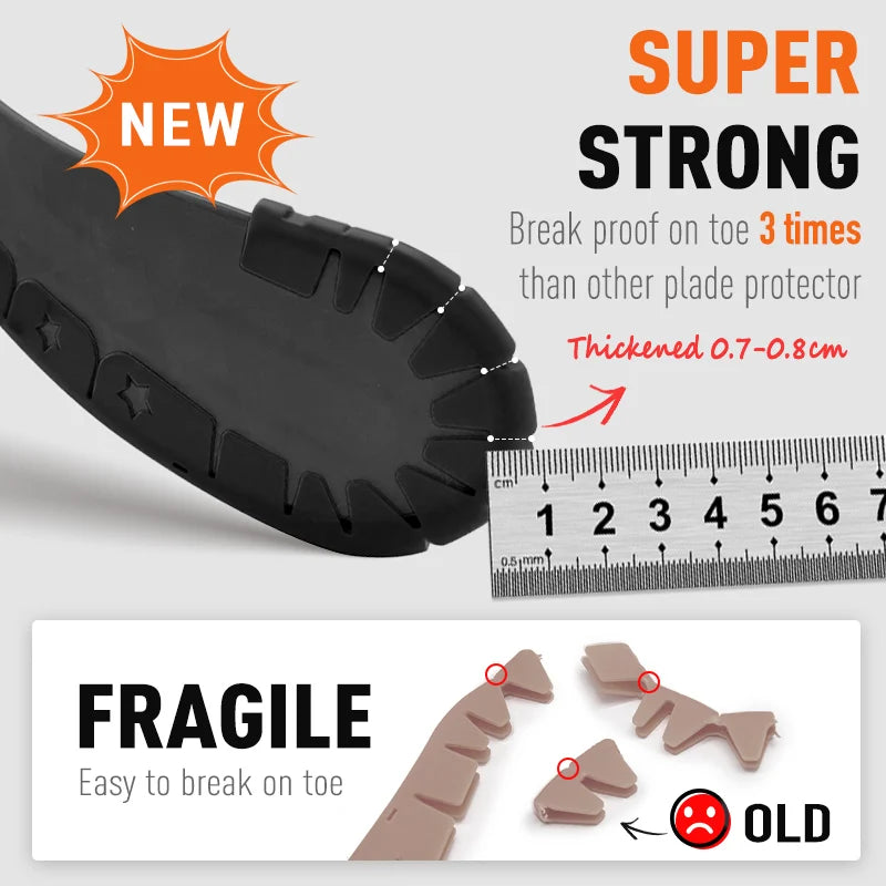 Ice Hockey Stick Blade Protector 2pcs Mixed Color Set Hockey Accessories PP Material Ice Hockey Sticks Training