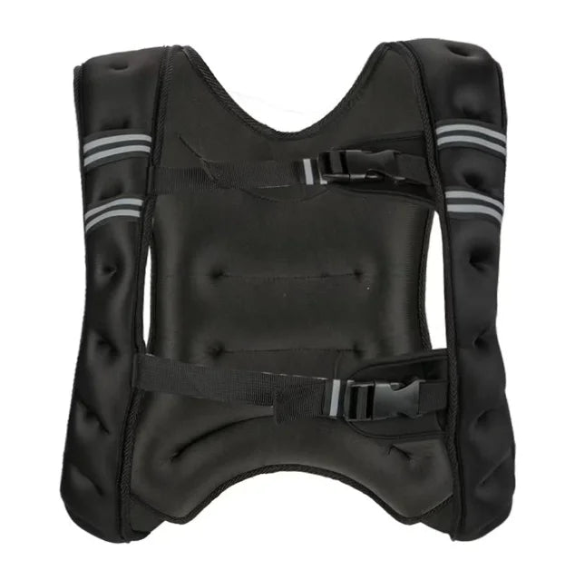 Weighted Vest for Men Women, 12 -30 Lbs Weights Included, Workout Equipment Strength for Training Workout, Jogging, Cardio, Walk