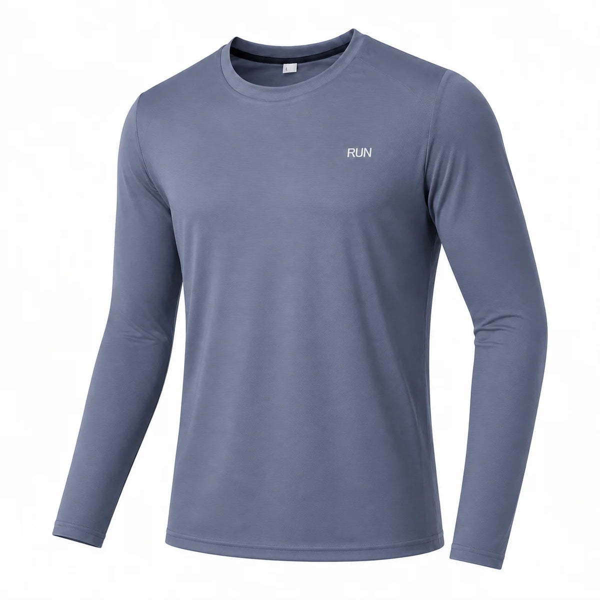 Men's Long Sleeve Quick Dry Sports T-Shirt UPF 50+ UV Protection Breathable Running Fishing Outdoor Workout Tee