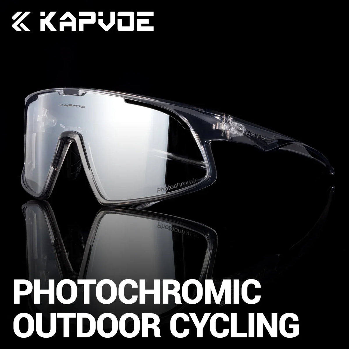 Kapvoe UV400 Outdoor Polarized Sports Glasses on Sale Cycling Sunglasses for Men Women Fishing Hiking Glasses Bike MTB Bicycle Outdoor Eyewear Running