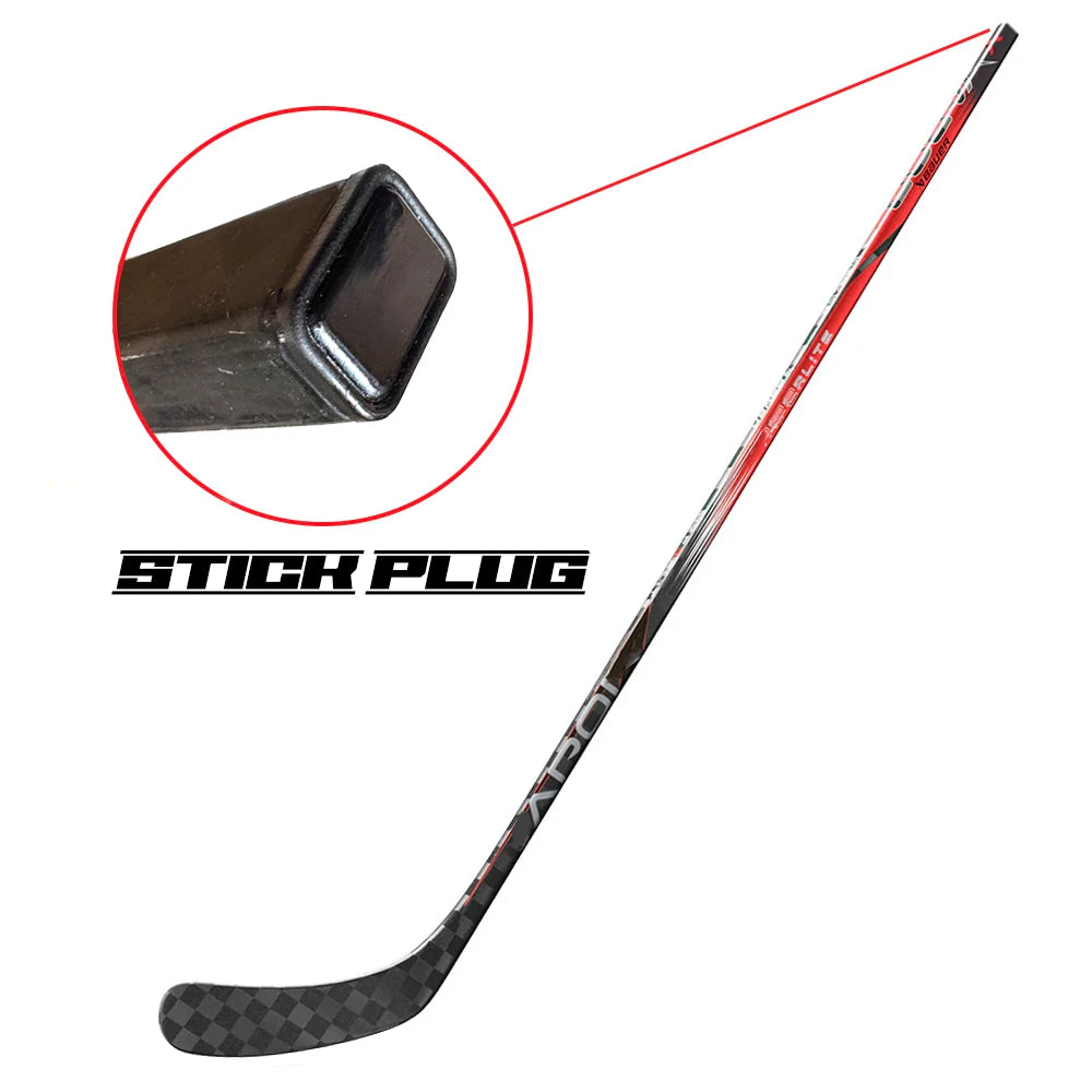 Ice Hockey Stick End Cap 10pcs Set Rubber End Plug Hockey Accessories Adult Ice Hockey Stick Accessory