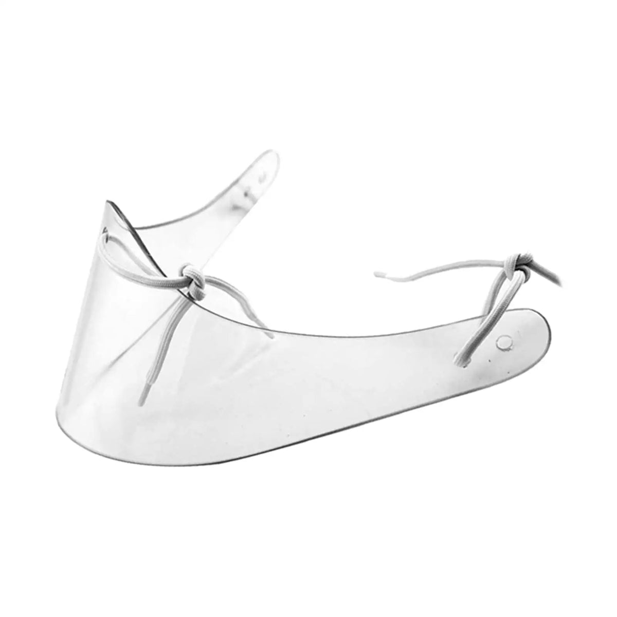 1x Ice Hockey  Goalie Universal Neck  Protector Goalie Junior Clear Hockey Goalie Throat Guard