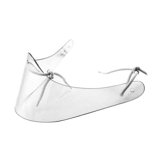 1x Ice Hockey  Goalie Universal Neck  Protector Goalie Junior Clear Hockey Goalie Throat Guard