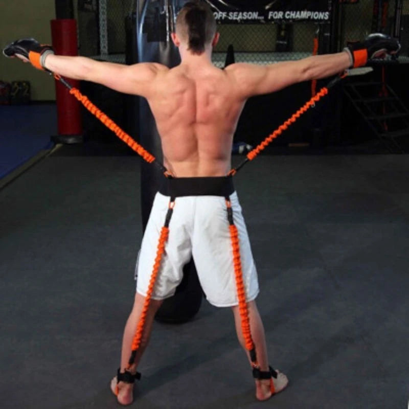 Professional Bouncing Training Rope Wear Resistant Resistance Training Rope Durable Bounce Trainer Portable Fitness Equipment