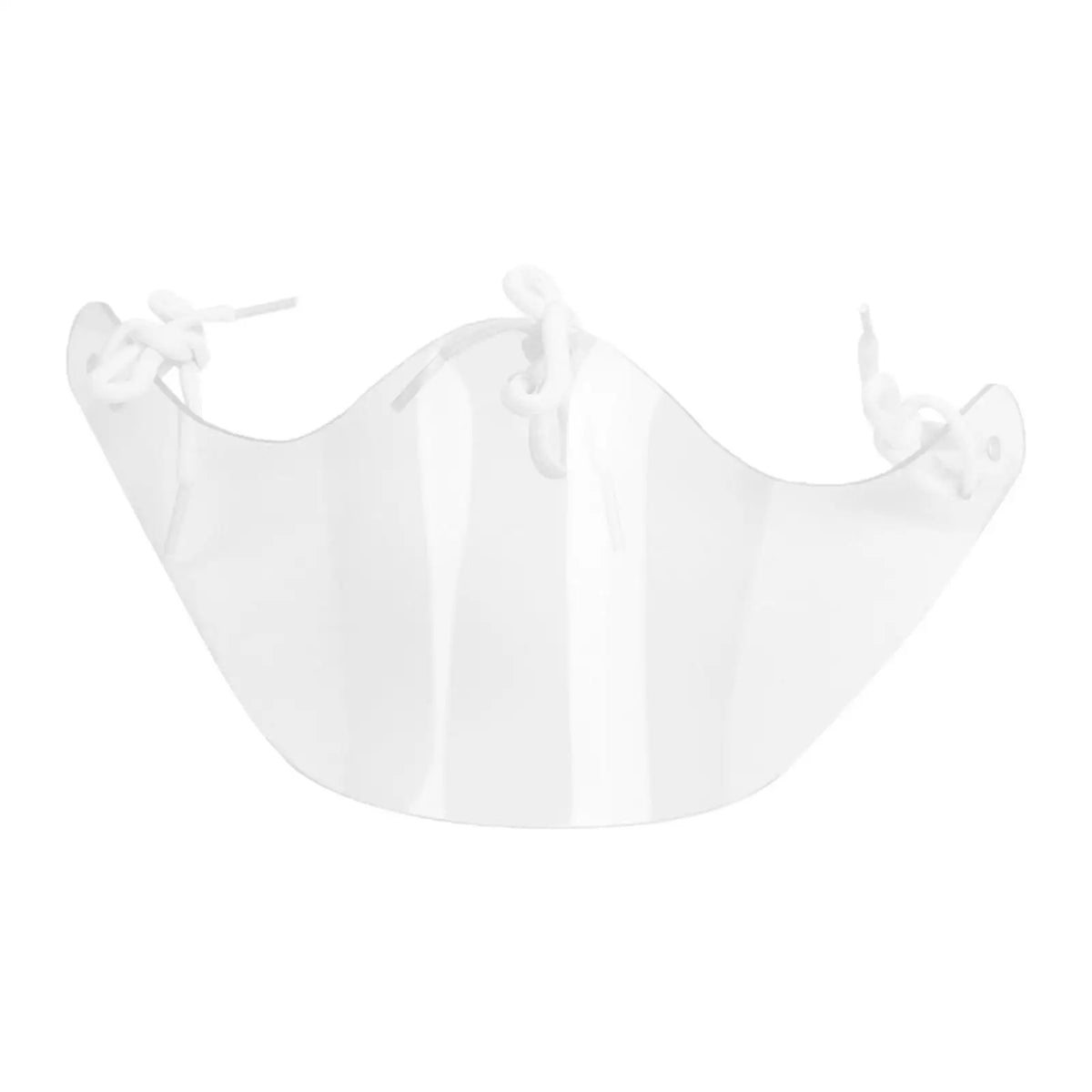1x Ice Hockey  Goalie Universal Neck  Protector Goalie Junior Clear Hockey Goalie Throat Guard